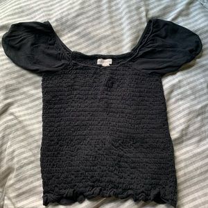 aeropostale ruffled top